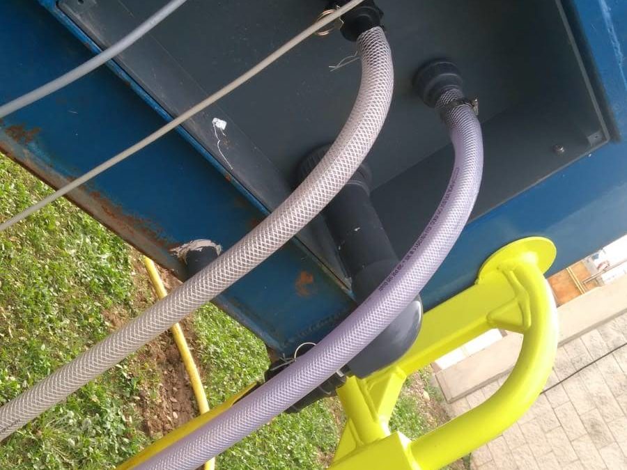 PP #2: Hook up the reject water